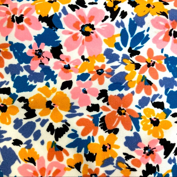 NWT XHILIRATION Plus Size 14W Floral Bikini Bottoms - Picture 5 of 8